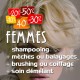 shampooing + coupe + brushing ou coiffage