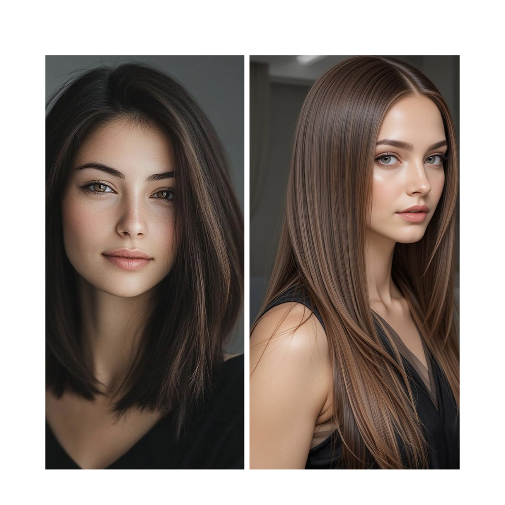 Balayage sans coupe