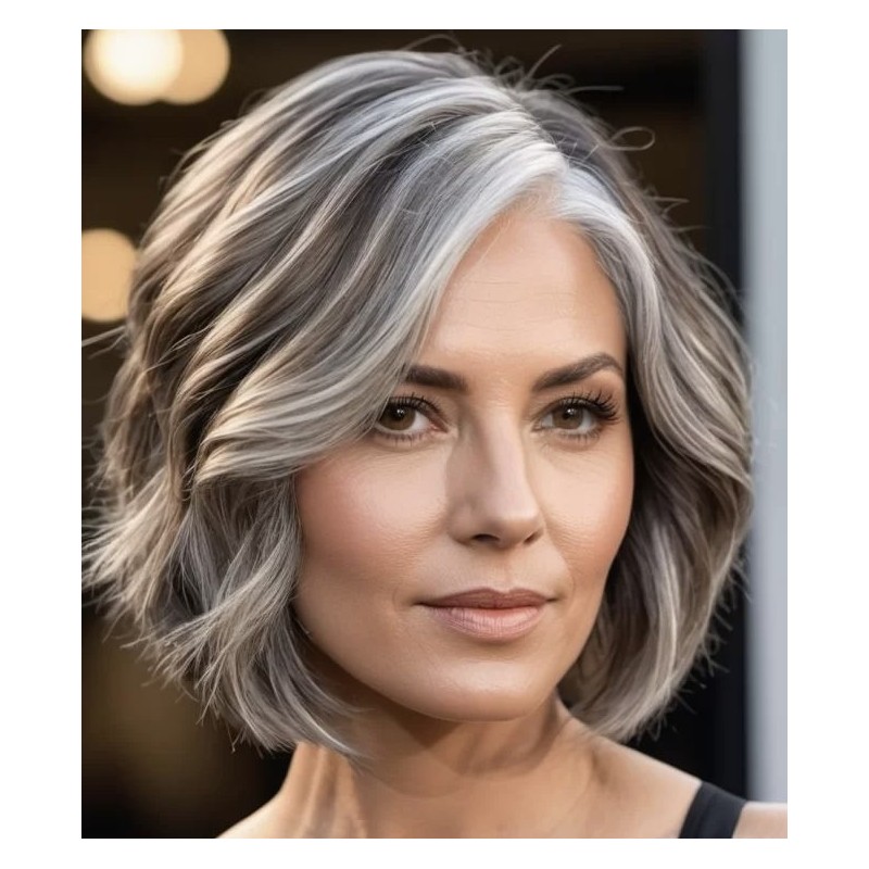 FORFAIT Balayage spécial CHEVEUX GRIS ( Coupe non incluse / longueur Max carré )
