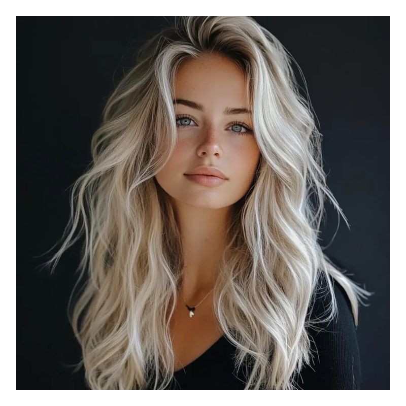 Forfait Mèches + Balayages, ou Ombrés ( Coupe non incluse / Cheveux longs ou épais) - Résultat ultra blond ou polaire
