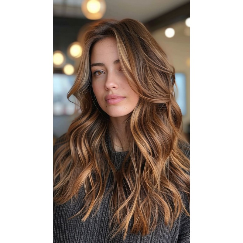 Forfait Mèches, Balayages, ou Ombrés ( Coupe non incluse / Cheveux longs ou épais) - Résultat miel ou marron