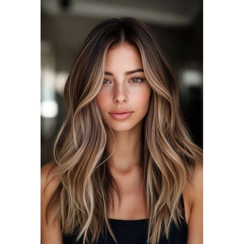 Forfait Mèches, Balayages, ou Ombrés contouring ( Coupe non incluse / Cheveux mi-longs ) - Résultat naturel blond